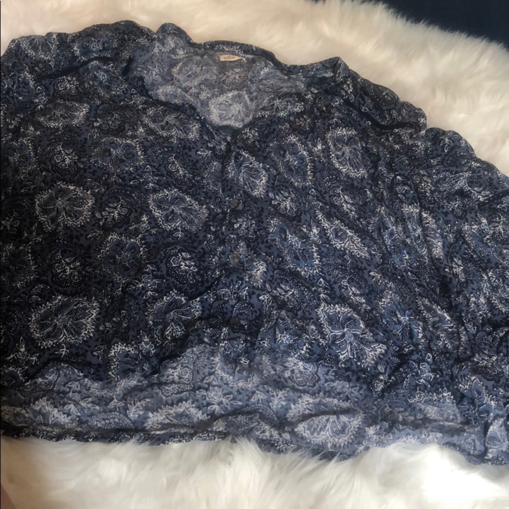 Long sleeve blouse